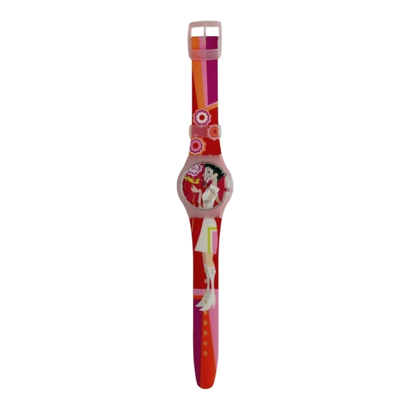 Swatch Puzzle Motion FLOWER BALLET - SUPV100 Watch (NIB) - Picture 2 of 4